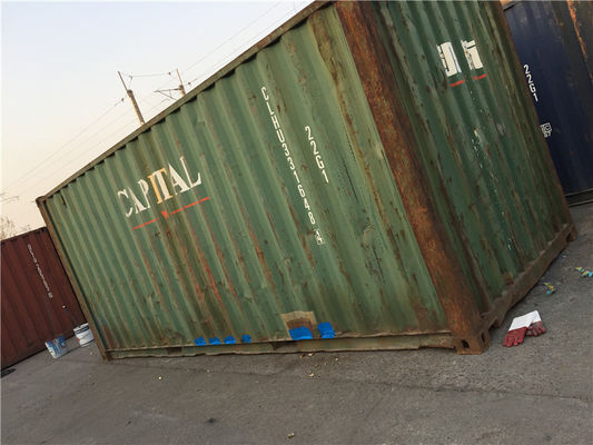 Chine 20 pieds ont utilisé les récipients d'entreposage en acier/2èmes conteneurs de main à vendre fournisseur