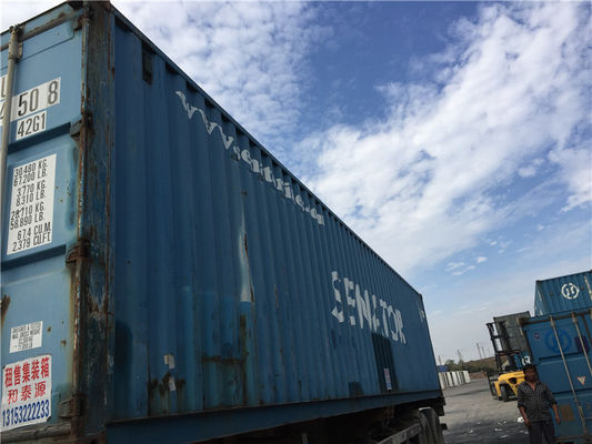 Chine 20gp en acier sèchent les conteneurs de marchandises utilisés pour la logistique et le transport fournisseur
