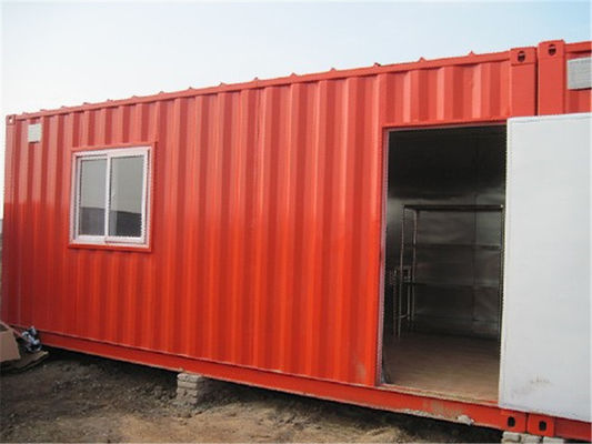 Chine 20 pieds choisissent la maison de conteneur avec l'étagère de système électrique et d'acier fournisseur