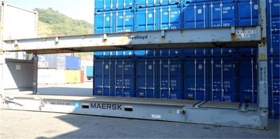 Chine dimensions intérieures de 5.90m*2.35m*2.39m d'un conteneur de 40 pieds pour l'entreposage fournisseur