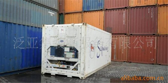 Chine Metal le conteneur utilisé de cargueur/conteneur frigorifié 20 par pieds fournisseur