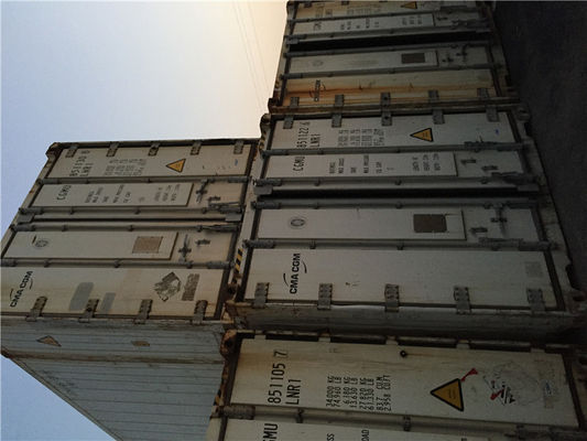 Chine Les cargueurs utilisés d'acier inoxydable à vendre le haut récipient d'expédition de cube classe la longueur de 13.11m fournisseur