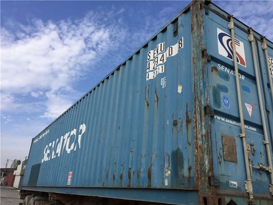 Chine Conteneurs utilisés par métal de fret maritime à vendre, conteneur de mer de 20 pieds fournisseur
