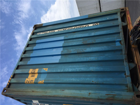 Chine Occasion 20gp en acier sèchent les conteneurs de marchandises utilisés pour l'expédition fournisseur