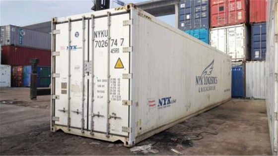 Chine Le conteneur de cargueur utilisé par acier/a utilisé le conteneur de congélateur pour l'expédition fournisseur